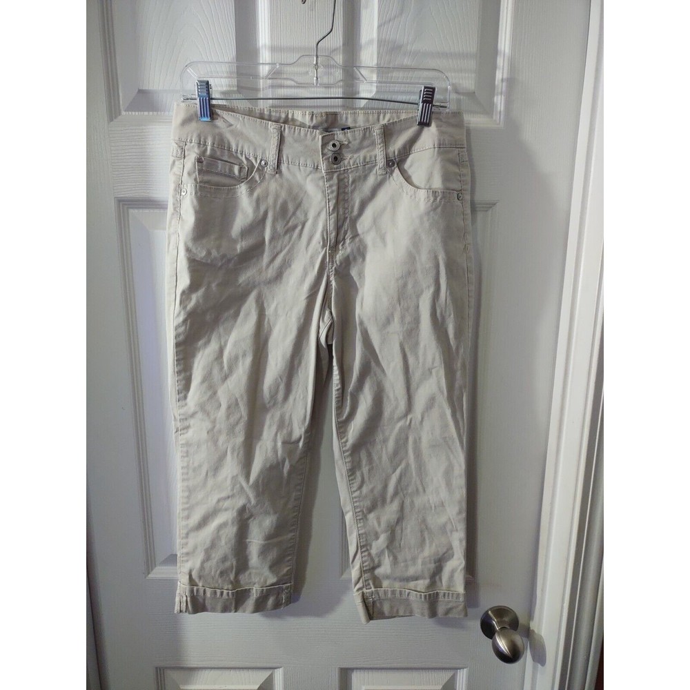 Bandolinoblu Capri Pants Size 8 Tan